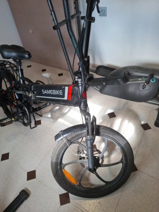 Bicicleta eléctrica Samebike plegable