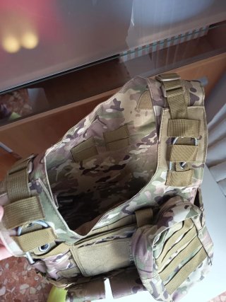 Chaleco Táctico Airsoft Multicam