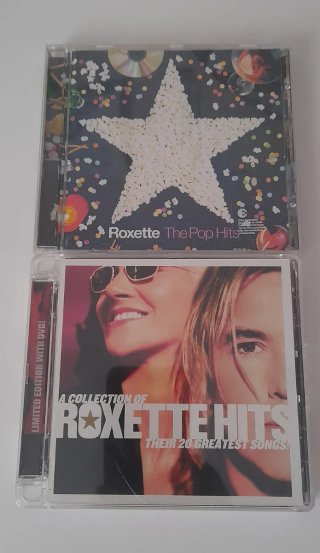 Roxette The Pop Hits CD + Roxette Hits