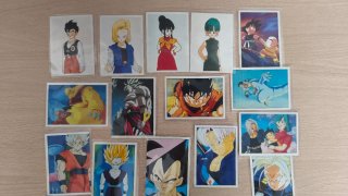 Pack 38 cromos Dragon Ball Z 1989