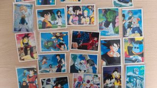 Pack 38 cromos Dragon Ball Z 1989