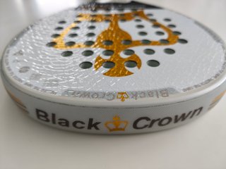 Pala Padel Black Crown Hurricane Pro 3.0