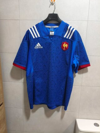 Camiseta Rugby Francia Adidas Talla XXL