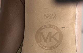 Botines piel Michael Kors beige/marrón