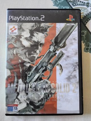METAL GEAR SOLID 2 PLAYSTATION 2 PAL ESP