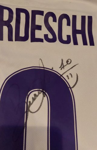 Maglia Fiorentina Bernardeschi TG. L autografata
