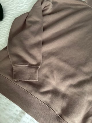 Sudadera marrón con capucha UNISEX