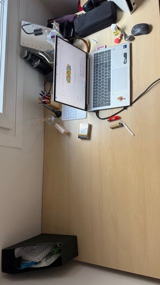 Mesa escritorio LINNMON tablero y caballete
