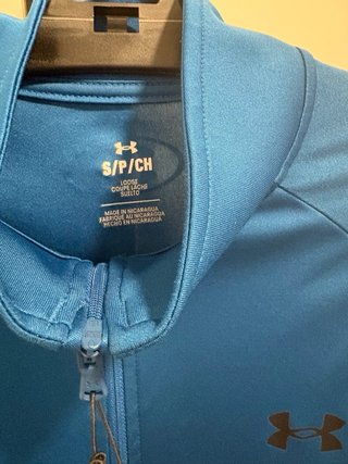 Under Armour Sudadera Media Cremallera Azul
