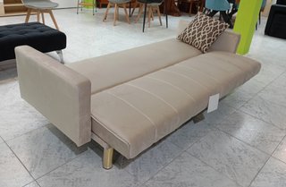 Sofá Cama Bogota*, Beige. Cómodo. ¡OFERTA!