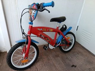 Bicicleta infantil Paw Patrol 14"