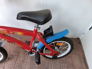 Bicicleta infantil Paw Patrol 14"