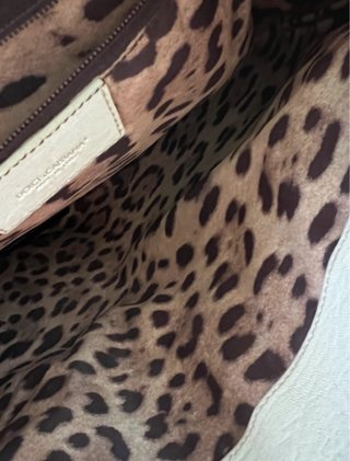 Borsa Dolce & Gabbana Bianca e Dorata
