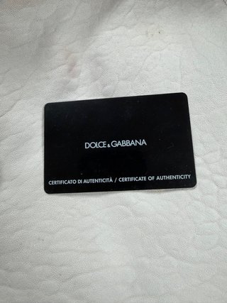 Borsa Dolce & Gabbana Bianca e Dorata