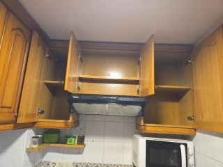 Armarios de Cocina Madera y marmol granito