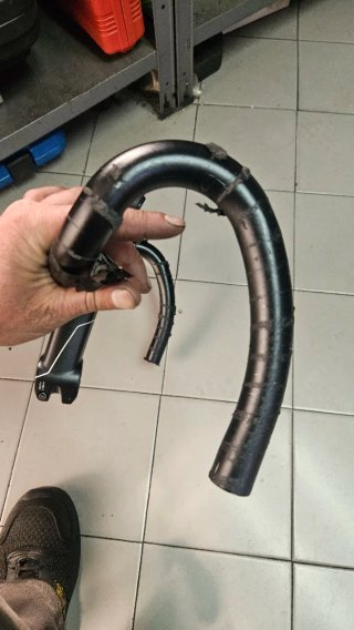Manillar y potencia aluminio Giant