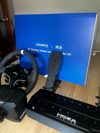 Moza R3 Direct Drive + pedales para PC