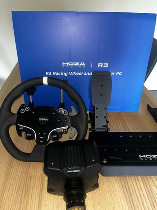 Moza R3 Direct Drive + pedales para PC