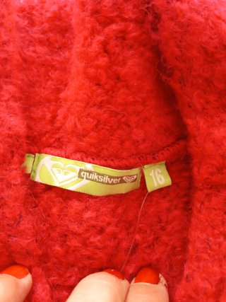 Jersey Superdry Rojo Talla S