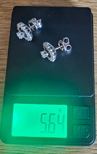 Pendientes Vintage Oro y Diamantes