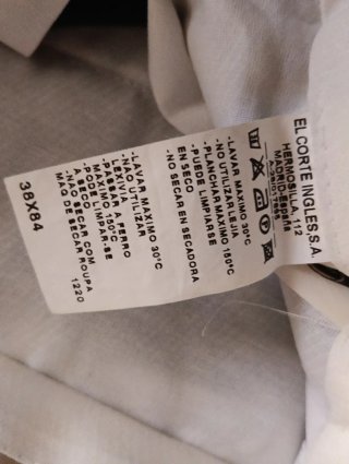 Pantalón de pinzas azul