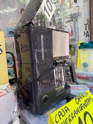 Cafetera MasterPro 1.25L vaso cristal y filtro
