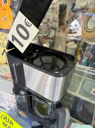 Cafetera MasterPro 1.25L vaso cristal y filtro