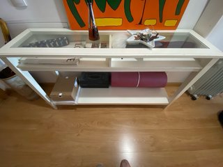 Mesa consola blanca Ikea