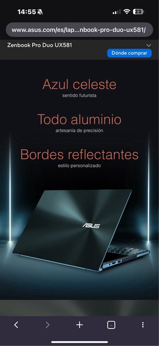 ASUS Zenbook Pro Duo 15 i9 32GB RAM
