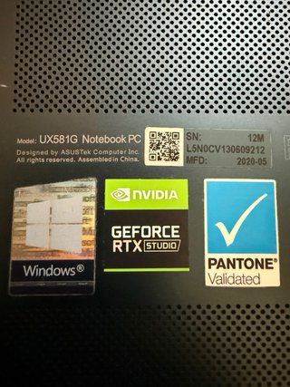 ASUS Zenbook Pro Duo 15 i9 32GB RAM