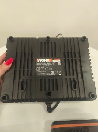 Cargador Doble WORX PowerShare 20V + 2 Baterías