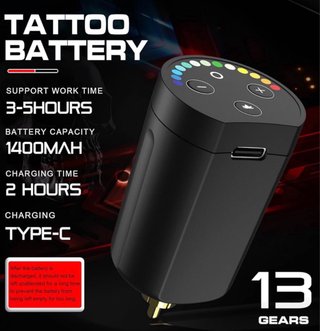 Máquina de Tatuar Stigma Negra/Roja