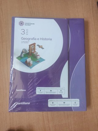 Libro de Geografía e Historia 3° ESO Santillana