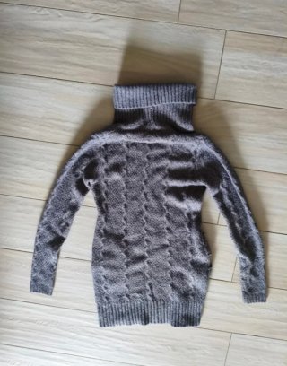 Vestito caldo donna grigio