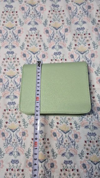 Bolso bandolera verde salvia