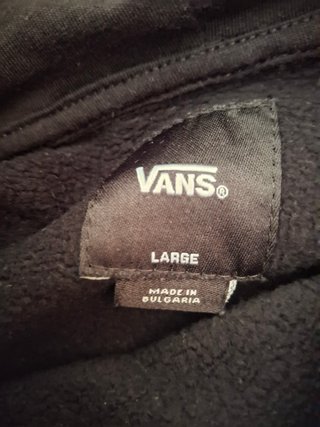 Sudadera Vans Negra con Logo