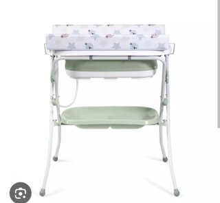 Bañera cambiador bebé plegable