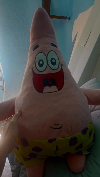 Peluche Patrick Estrella Bob Esponja