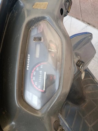 Peugeot Scooter Azul