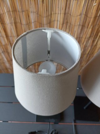 Lámparas de mesita IKEA (2 unidades)