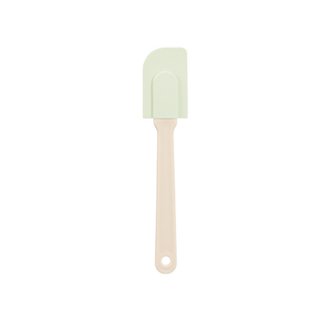 Espátula de cocina beige y verde