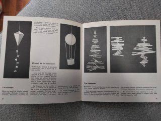 Libro como hacer moviles vintage de los años 70