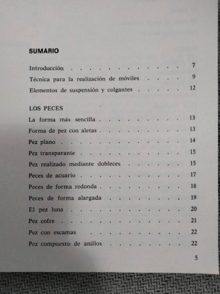 Libro como hacer moviles vintage de los años 70