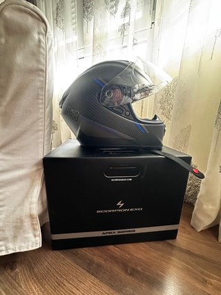 Casco moto scorpion M