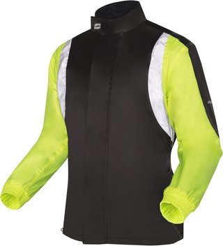 Chaqueta Moto Ozone Negra y Amarilla