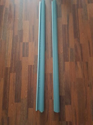 2 Estores opacos 120 x 250 cada uno