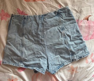 Falda pantalón Stradivarius azul talla 40