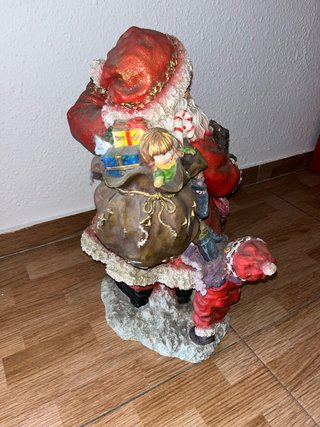 Papá Noel de Resina Decorativo