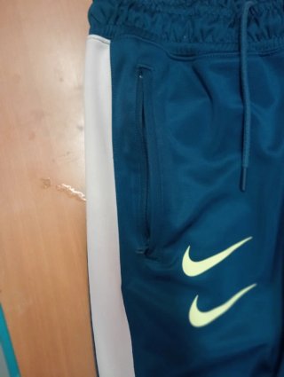 Pantalón Chándal Nike Azul y Blanco