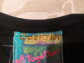 Camiseta Desigual manga larga Estampada